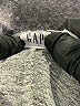 Gap Gray Casual Dress Size M - photo 7