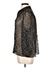 J.Crew Stars Black 3/4 Sleeve Blouse Size L - photo 5