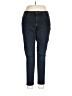 Democracy Solid Blue Jeans Size 12 - photo 1