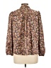 Shoshanna 100% Polyester Brown 3/4 Sleeve Blouse Size L - photo 2