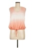 Cloth & Stone Orange Sleeveless Blouse Size M - photo 1