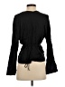 Vince. 100% Silk Black Long Sleeve Silk Top Size S - photo 2