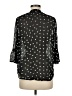 Lovestitch Polka Dots Black 3/4 Sleeve Blouse Size M - photo 2