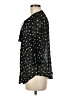 Lovestitch Polka Dots Black 3/4 Sleeve Blouse Size M - photo 5