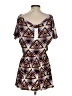Veronica M. Graphic Black Casual Dress Size S - photo 2
