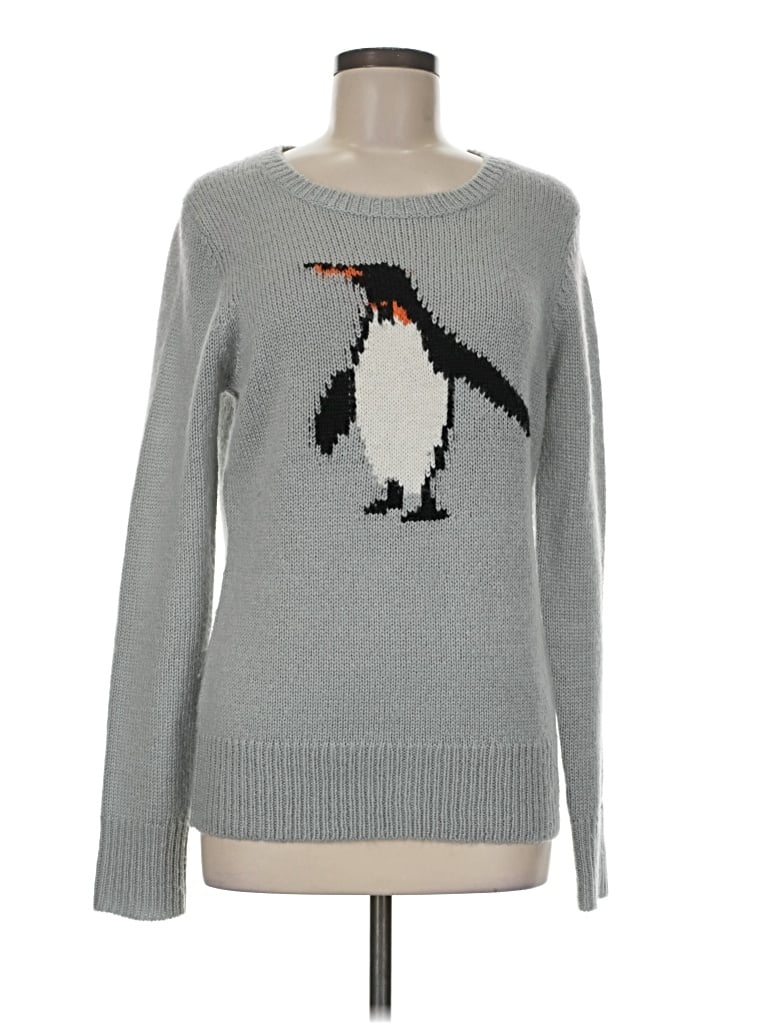 Pre-owned Bass Pullover Sweater In Silver