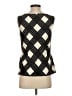 Talbots 100% Silk Black Sleeveless Top Size 4 - photo 2