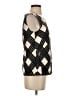 Talbots 100% Silk Black Sleeveless Top Size 4 - photo 4