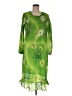 ASHRO 100% Polyester Green Casual Dress Size M - photo 1