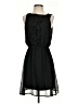 Maurices 100% Polyester Solid Black Cocktail Dress Size S - photo 1