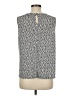 Adrianna Papell Silver Sleeveless Blouse Size M - photo 2