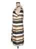 W by Worth Stripes Tan Casual Dress Size 6 - photo 5