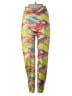 Yitty Print Yellow Active Pants Size S (estimated) - photo 1