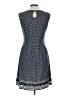 Max Studio Polka Dots Blue Casual Dress Size L - photo 2