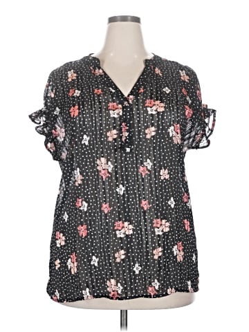 Cato Short Sleeve Blouse (view 1)