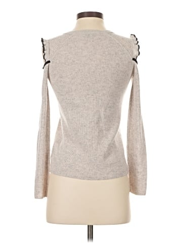 White + Warren Wool Pullover Sweater (view 2)