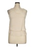Astr 100% Polyester Ivory Sleeveless Blouse Size XL (estimated) - photo 1