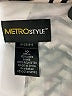 Metrostyle 100% Linen Chevron-herringbone Ivory Blazer Size 10 - photo 6