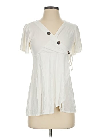 Pink Blush Short Sleeve Top (view 1)