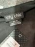 City Chic 100% Polyester Black Sleeveless Blouse Size 14 Plus (XS) - photo 4