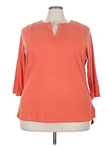 Lane Bryant Outlet 3/4 Sleeve Top (view 1)