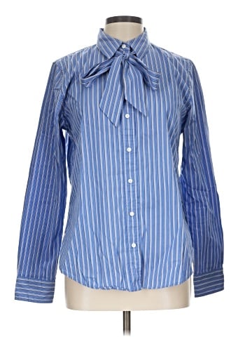 Lauren by Ralph Lauren Long Sleeve Button-Down Shirt (view 1)