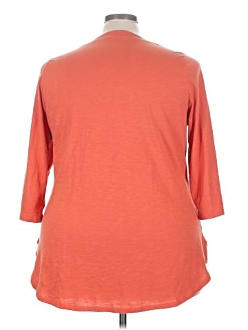 Lane Bryant Outlet 3/4 Sleeve Top (view 2)