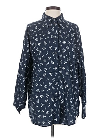 Babaton Long Sleeve Button-Down Shirt (view 1)