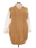 Cato 100% Acrylic Tan Sweater Vest Size 26 - 28 - photo 1