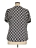 41Hawthorn Black Short Sleeve Blouse Size XL - photo 2