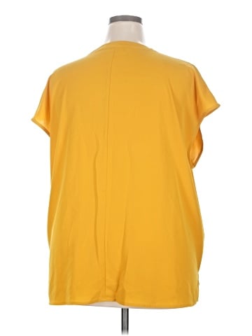ELOQUII Short Sleeve Blouse (view 2)