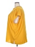 ELOQUII Yellow Short Sleeve Blouse Size 20 Plus - photo 5