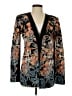 BCBGMAXAZRIA 100% Polyester Paisley Black Blazer Size S - photo 1