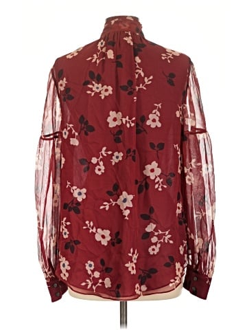 Kate Spade New York Long Sleeve Silk Top (view 2)