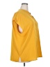 ELOQUII Yellow Short Sleeve Blouse Size 20 Plus - photo 4