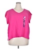 Three Dots 100% Cotton Pink Short Sleeve Top Size XXL - photo 1