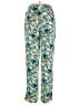 Beach Riot 100% Rayon Tropical Teal Casual Pants Size L - photo 2