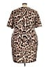 Ashley Stewart Animal Print Brown Casual Dress Size 26 - 28 Plus - photo 2