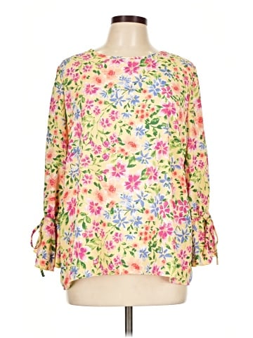 2 Hearts 3/4 Sleeve Blouse (view 1)