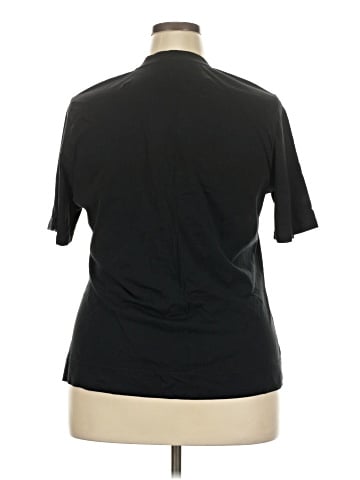 Banana Republic Factory Store Short Sleeve Henley (view 2)