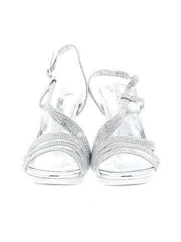 Silver Slipper Sandals (view 2)