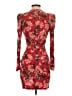 H&M Floral Red Cocktail Dress Size XS - photo 2