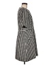 J.Crew Houndstooth Black Casual Dress Size 8 - photo 4