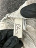 Elan Stripes Silver Linen Pants Size L - photo 7