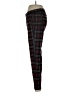 Hue Plaid Burgundy Casual Pants Size L - photo 5