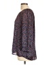 Daniel Rainn Blue 3/4 Sleeve Blouse Size L - photo 5