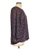 Daniel Rainn Blue 3/4 Sleeve Blouse Size L - photo 4