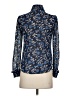 MICHAEL Michael Kors Blue Long Sleeve Blouse Size XXS - photo 2