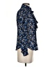 MICHAEL Michael Kors Blue Long Sleeve Blouse Size XXS - photo 4