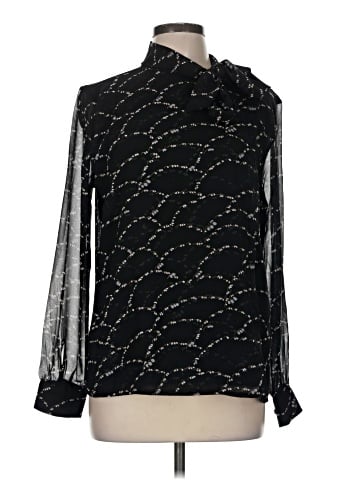 Ann Taylor Long Sleeve Blouse (view 1)